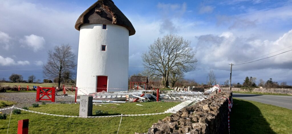 Elphin Windmill Damage